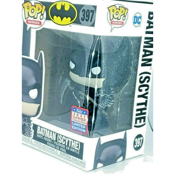 Funko 397 BATMAN (SCYTHE) 2021 Summer Convention Exclusive Limited Edition MINT - Picture 6 of 8